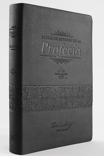 Stock image for RVR 1960 Biblia de la profeca - Negro con ndice Imitacin piel / Prophecy Stud y Bible Black Imitation Leather with Index (Spanish Edition) for sale by GF Books, Inc.