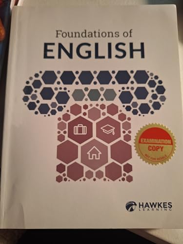 Stock image for Foundations of English for sale by Indiana Book Company