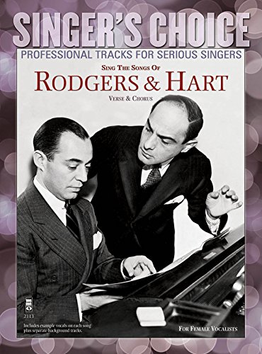 9781941566107: Sing the Songs of Rodgers & Hart: Professional Tracks for Serious Singers: for Female Vocalists