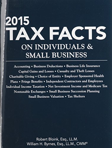 Stock image for 2015 Tax Facts on Individuals & Small Business for sale by HPB-Red