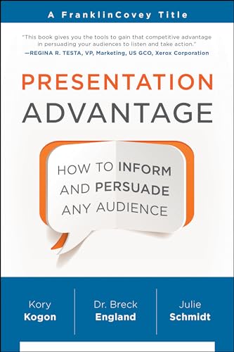 Stock image for Presentation Advantage : How to Inform and Persuade Any Audience for sale by Better World Books: West