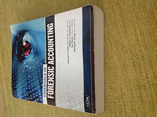 Stock image for Essentials of Forensic Accounting for sale by Blue Vase Books
