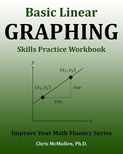 Beispielbild fr Basic Linear Graphing Skills Practice Workbook: Plotting Points, Straight Lines, Slope, y-Intercept More zum Verkauf von New Legacy Books