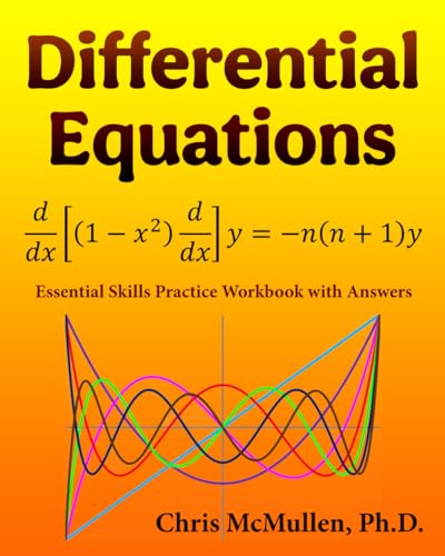 Stock image for Differential Equations Essential Skills Practice Workbook with Answers for sale by Front Cover Books