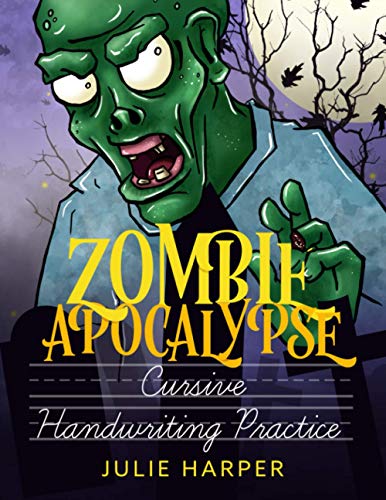 Imagen de archivo de Zombie Apocalypse Cursive Handwriting Practice a la venta por GoodwillNI
