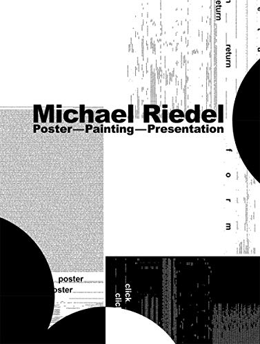 Stock image for Michael Riedel: Poster-Painting-Presentation for sale by Midtown Scholar Bookstore