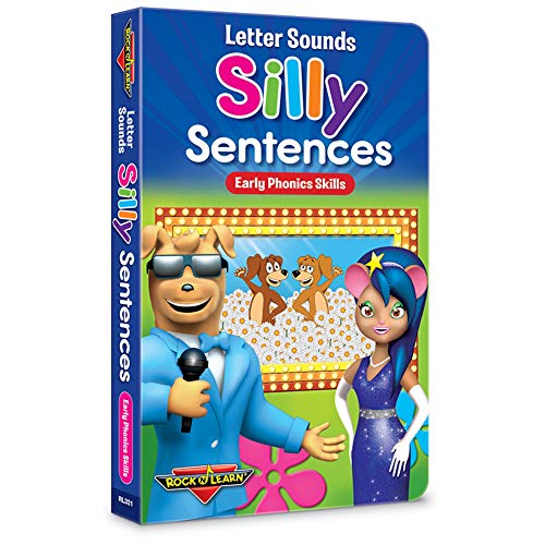 Stock image for Letter Sounds: Silly Sentences - Early Phonics Skills Board Book by Rock N Learn for sale by Blue Vase Books