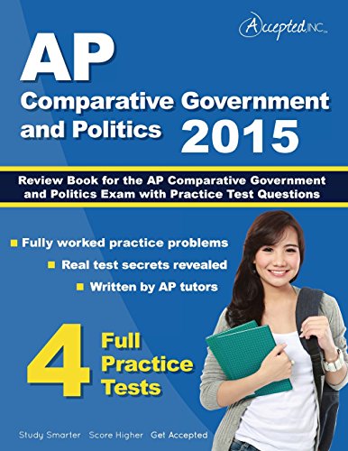Beispielbild fr AP Comparative Government and Politics 2015: Review Book for AP Comparative Government and Politics Exam with Practice Test Questions zum Verkauf von Wonder Book