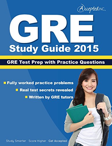 Beispielbild fr GRE Study Guide 2015 : GRE Test Prep and Practice Questions zum Verkauf von Better World Books