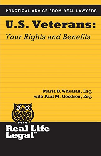 Beispielbild fr U.S. Veterans: Your Rights and Benefits (Real Life Legal) zum Verkauf von California Books