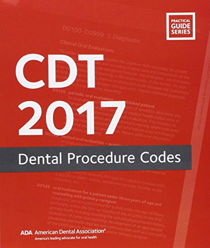 Stock image for CDT 2017 : Dental Procedure Codes for sale by BooksRun