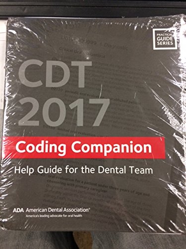 Stock image for Cdt 2017 Companion: Help Guide for the Dental Team for sale by HPB-Red
