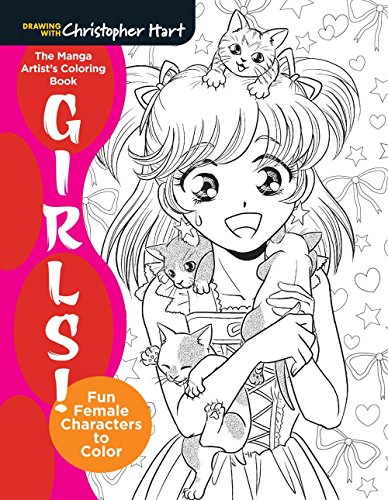 Beispielbild fr The Manga Artists Coloring Book: Girls!: Fun Female Characters to Color zum Verkauf von Red's Corner LLC