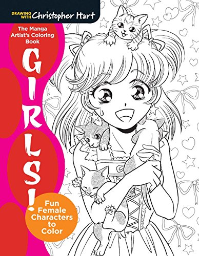 Stock image for MANGA ARTISTS COLOURING BOOK GIRLS for sale by Speedyhen