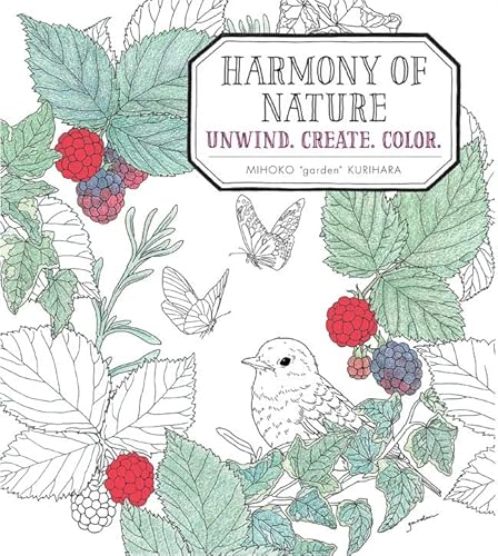 Beispielbild fr Harmony of Nature: Unwind. Create. Color. zum Verkauf von ZBK Books