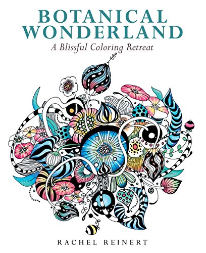9781942021964: Botanical Wonderland Adult Coloring Book: A Blissful Coloring Retreat
