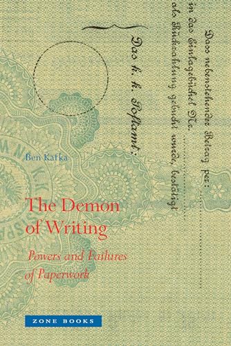 Beispielbild fr The Demon of Writing Powers and Failures of Paperwork Zone Books zum Verkauf von PBShop.store US