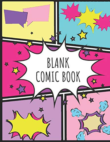 Stock image for Blank Comic Book: Sketch Book for Kids (Drawing Paper for Kids) for sale by Revaluation Books