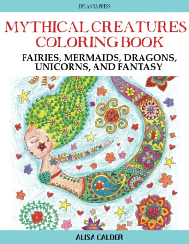 9781942268345: Mythical Creatures Coloring Book