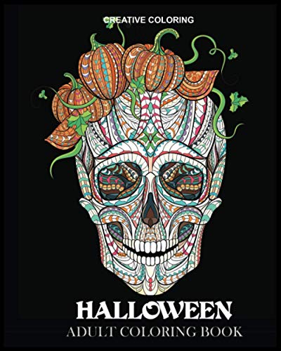 Stock image for Halloween Adult Coloring Book for sale by Goodwill of Colorado