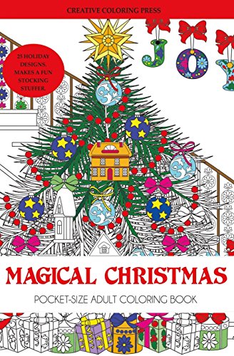 Stock image for Magical Christmas Adult Coloring Book Stocking Stuffer Edition (Pocket-Size Adult Coloring Books) for sale by PlumCircle