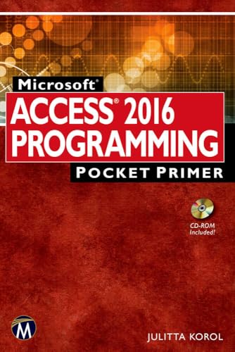 Beispielbild fr Microsoft Access 2016 Programming Pocket Primer zum Verkauf von Better World Books