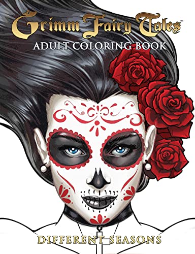 Stock image for Grimm Fairy Tales Adult Coloring Book Different Seasons for sale by Goodwill Books