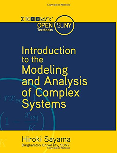 Beispielbild fr Introduction to the Modeling and Analysis of Complex Systems zum Verkauf von WorldofBooks