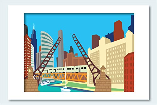 Stock image for Bridges Matted Print, 11 x 14 (Alphabet Cities) for sale by HPB-Emerald