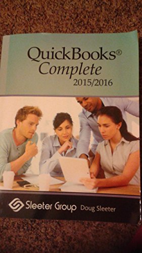 Beispielbild fr Quickbooks Complete 2015/2016 zum Verkauf von HPB-Red