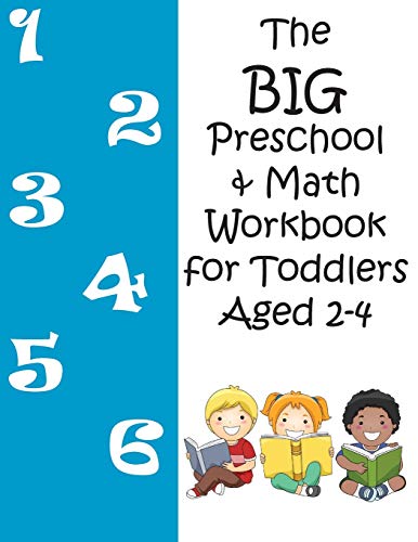 9781942500643: The BIG Preschool & Math Workbook for Toddlers Aged 2-4