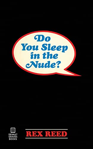 Imagen de archivo de Do You Sleep in the Nude? a la venta por SecondSale
