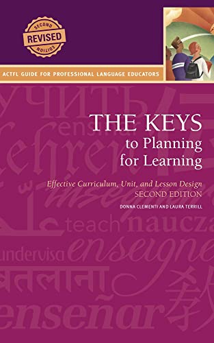 Beispielbild fr The Keys to Planning for Learning : Effective Curriculum, Unit, and Lesson Design zum Verkauf von Better World Books