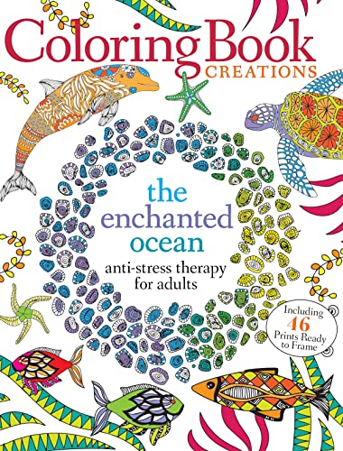 Beispielbild fr Coloring Book Creations: Enchanted Oceans: Anti-Stress Therapy for Adults zum Verkauf von ThriftBooks-Atlanta