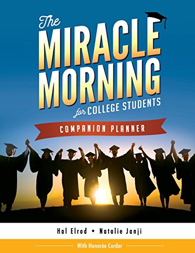 Imagen de archivo de The Miracle Morning for College Students Companion Planner a la venta por SecondSale