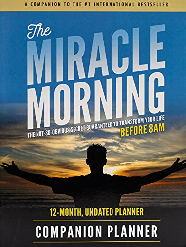Stock image for The Miracle Morning Companion Planner for sale by HPB-Red