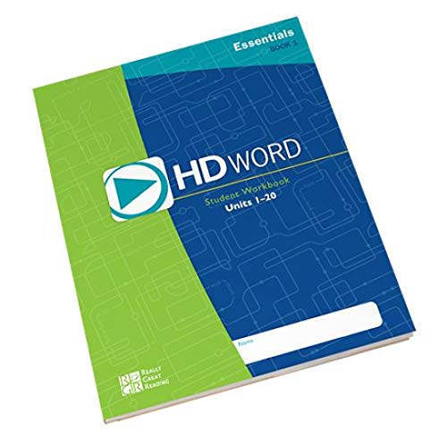 9781942598190: HD Word, Essentials Student Workbook 2 (Grades 5-8) UNITS 21-33