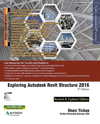 9781942689072: Exploring Autodesk Revit Structure 2016, 6th Edition