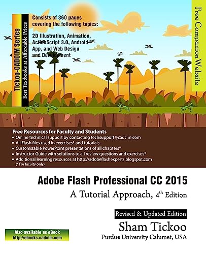 Beispielbild fr Adobe Flash Professional CC 2015 : A Tutorial Approach zum Verkauf von Better World Books