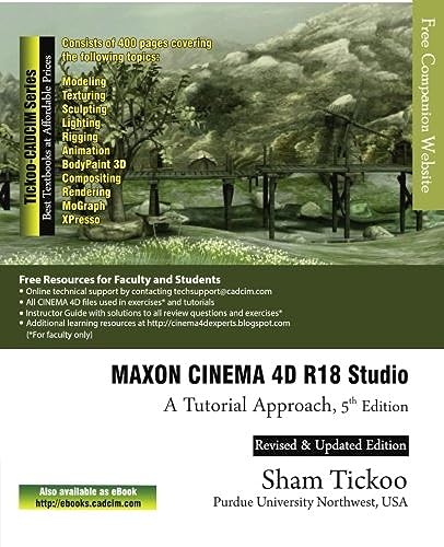 Beispielbild fr MAXON CINEMA 4D R18 Studio: A Tutorial Approach zum Verkauf von Decluttr