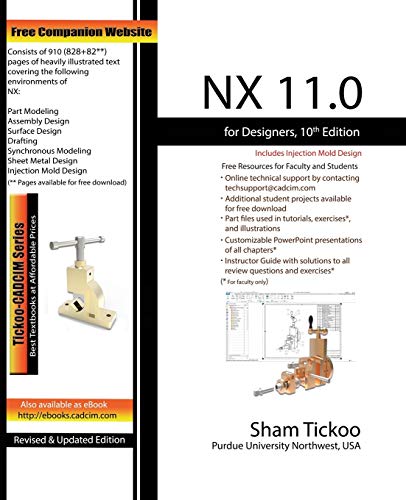 Imagen de archivo de NX 11.0 for Designers a la venta por ThriftBooks-Dallas