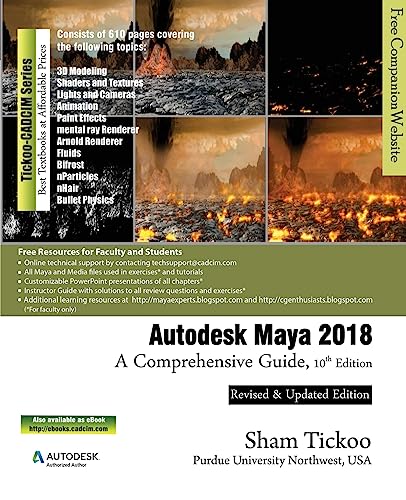 Imagen de archivo de Autodesk Maya 2018 : A Comprehensive Guide a la venta por Better World Books