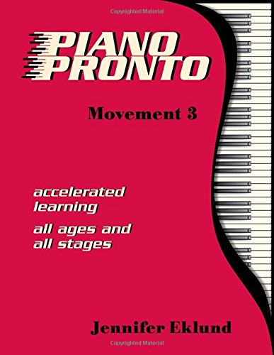 Stock image for Piano Pronto - Movement 3 for sale by Goodwill of Colorado