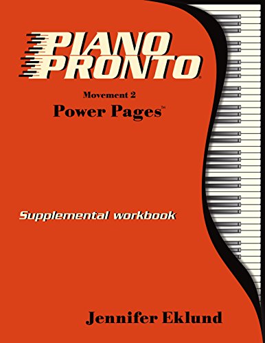 Stock image for Piano Pronto? Power Pages: Movement 2 for sale by SecondSale