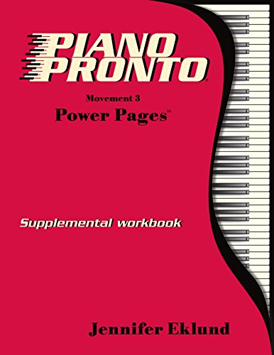 Stock image for Piano Pronto Power Pages: Movement 3 for sale by Goodwill Books