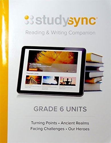 Stock image for StudySync GRADE 6 UNITS Reading & Writing Companion for sale by SecondSale