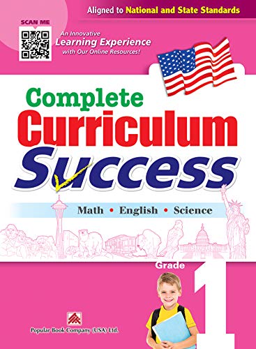 Stock image for Complete Curriculum Success Grade 1 - Learning Workbook For First Grade Students - English, Math and Science Activities Children Book for sale by Ergodebooks