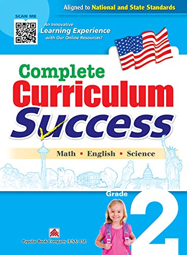 Beispielbild fr Complete Curriculum Success Grade 2 - Learning Workbook For Second Grade Students - English, Math and Science Activities Children Book zum Verkauf von BooksRun