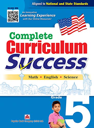 Stock image for Complete Curriculum Success Grade 5 - Learning Workbook for Fifth Grade Students - English, Math and Science Activities Children Book for sale by TextbookRush