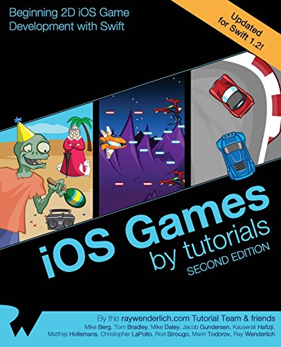 Imagen de archivo de iOS Games by Tutorials: Second Edition: Updated for Swift 1.2: Beginning 2D iOS Game Development with Swift a la venta por Better World Books